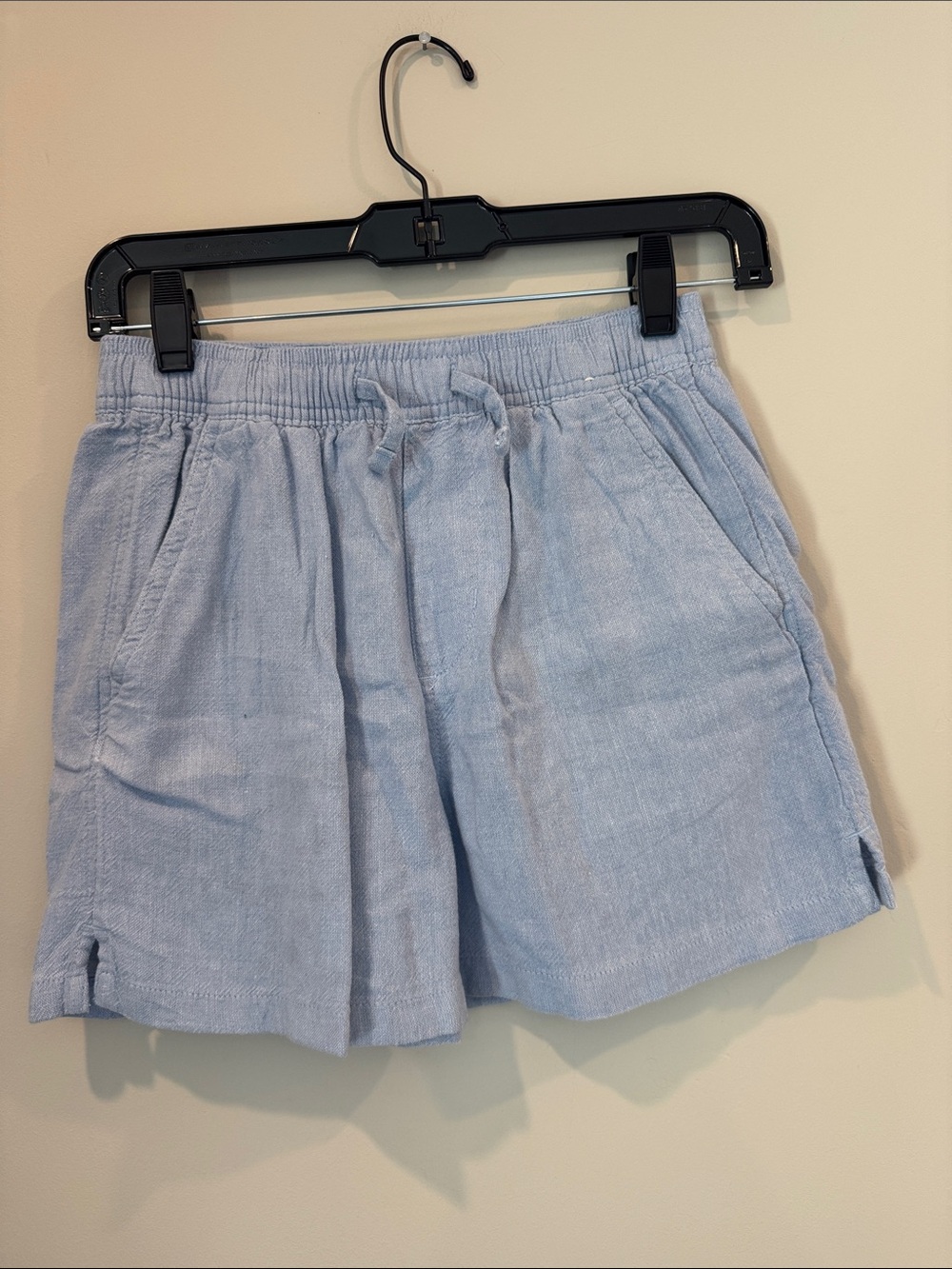 abercrombie kids Light Blue Pull-On  very soft linen Shorts